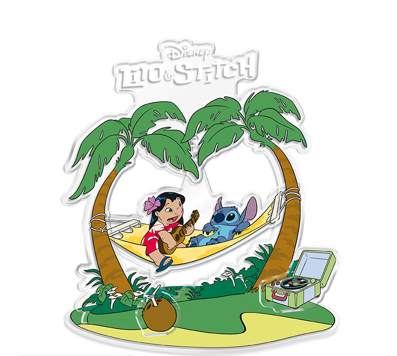 DISNEY - Acryl® Diorama - Lilo & Stitch Hamac