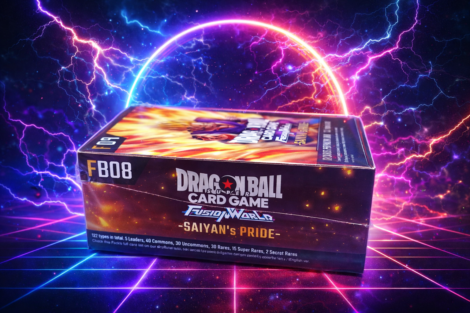 Display Box Dragon Ball Fusion World FB08 - Saiyan's Pride (24 Boosters)