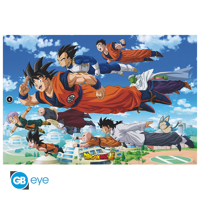 DRAGON BALL SUPER - Poster Maxi 91,5x61 - Groupe Goku