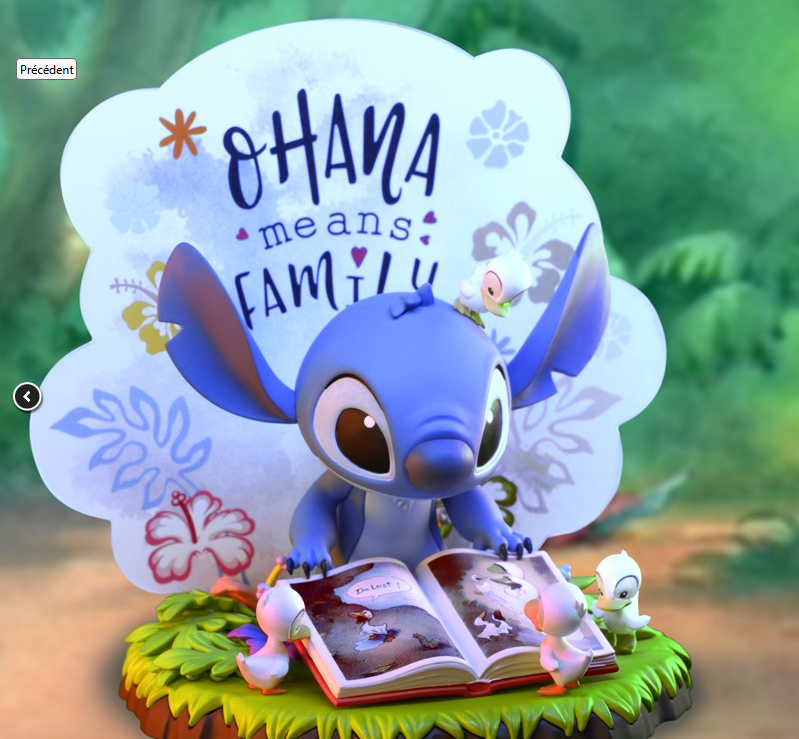 DISNEY - Figurine "Stitch Ohana"